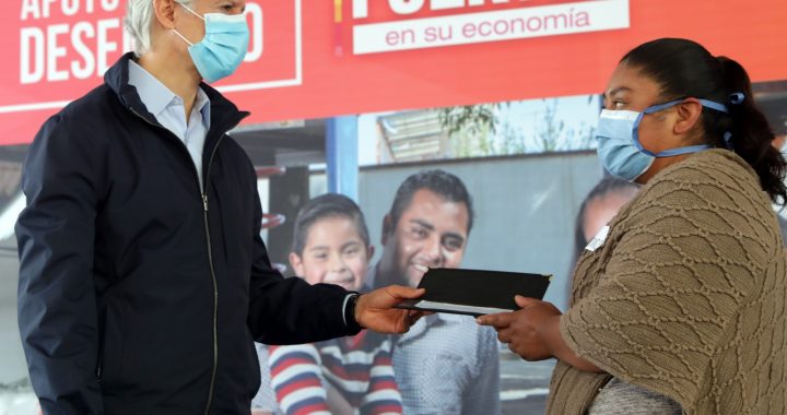 PERMITE PROGRAMA DE APOYO PARA EL DESEMPLEO REACTIVAR ECONOMÍA FAMILIAR AFECTADA POR LA PANDEMIA: ALFREDO DEL MAZO