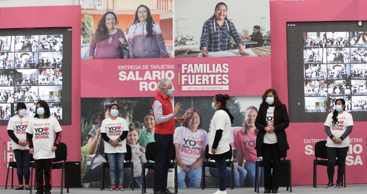MÁS DE 270 MIL AMAS DE CASA RECIBEN EL SALARIO ROSA EN APOYO A LA ECONOMÍA FAMILIAR: ALFREDO DEL MAZO