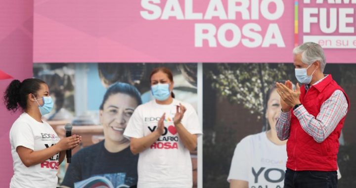 ES SALARIO ROSA LA MEJOR INVERSIÓN QUE EL GOBIERNO DEL EDOMÉX PUEDE HACER EN APOYO A LAS AMAS DE CASA: ALFREDO DEL MAZO