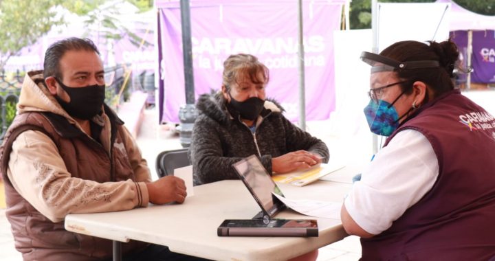 LLEGAN A TEOLOYUCAN CARAVANAS POR LA JUSTICIA COTIDIANA