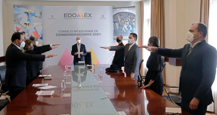 ENCABEZA EL GOBERNADOR ALFREDO DEL MAZO INSTALACIÓN DEL CONSEJO MEXIQUENSE DE CONMEMORACIONES 2021