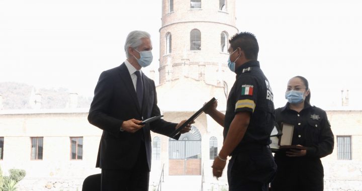 ESTRATEGIA DE SEGURIDAD DEL EDOMÉX PERMITE TENER UNA POLICÍA MEJOR EQUIPADA Y PREPARADA, Y CONTINÚA REFORZÁNDOSE PARA DAR MEJORES RESULTADOS: ALFREDO DEL MAZO