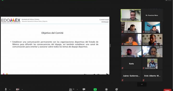 DIFUNDEN LISTA PARA INFORMAR A LOS ATLETAS MEXIQUENSES ACERCA DEL ANTIDOPAJE