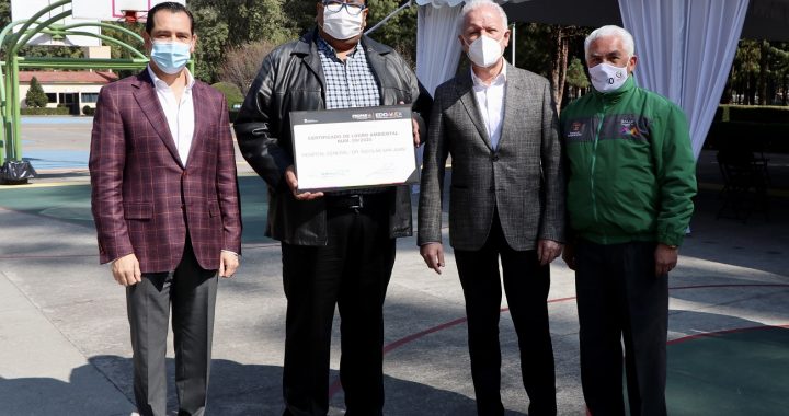 ENTREGA GEM CERTIFICADOS DE LOGRO AMBIENTAL A UNIDADES HOSPITALARIAS DEL EDOMÉX