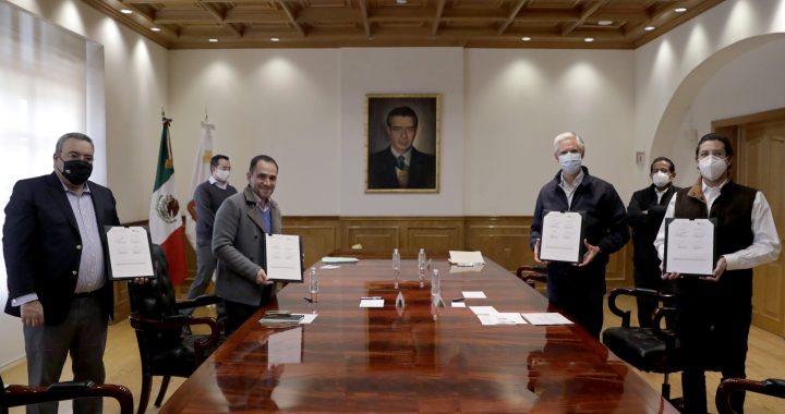 FIRMA IMPORTANTE CONVENIO EL EDOMEX Y LA SECRETARIA DE HACIENDA