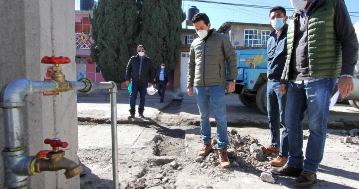 REITERA GOBIERNO DEL EDOMÉX QUE DURANTE LA PANDEMIA POR COVID-19 LA OBRA PÚBLICA NO SE DETIENE