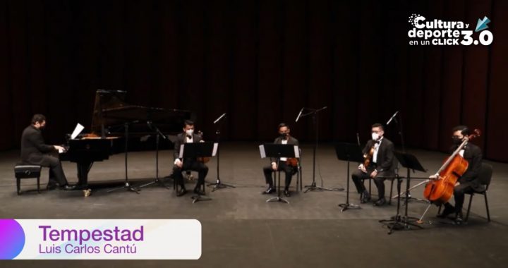 PRESENTA CULTURA Y DEPORTE EN UN CLICK 3.0, PIEZAS ORQUESTALES DE NUEVOS COMPOSITORES MEXICANOS