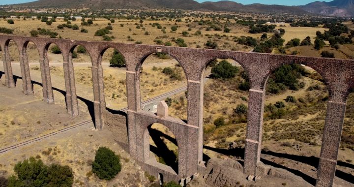 PRESENTAN EN TURISMO EN UN CLICK 3.0 HISTORIA DEL ACUEDUCTO DEL PADRE TEMBLEQUE