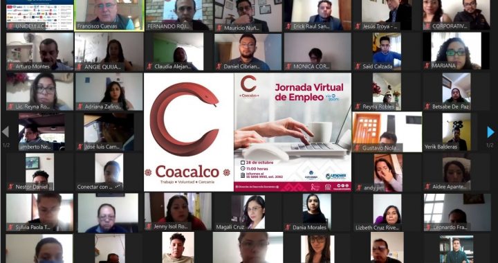 REALIZARÁ GOBIERNO DE COACALCO PRIMERA JORNADA VIRTUAL DE EMPLEO DEL AÑO