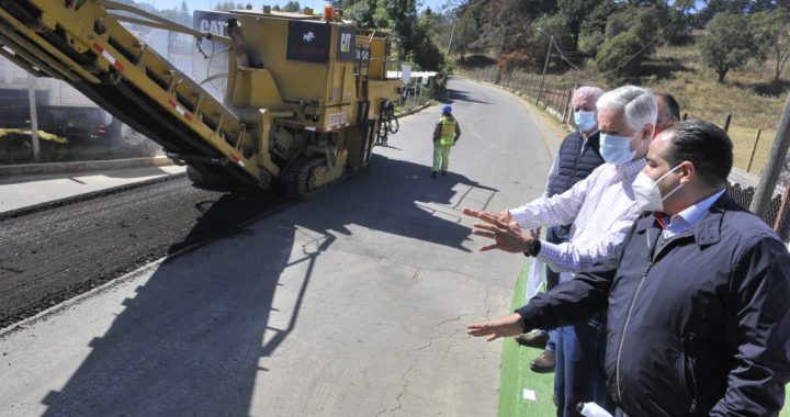 DA BANDERAZO DE INICIO ALFREDO DEL MAZO A LA REHABILITACIÓN DE LA RED CARRETERA DEL SUR DEL EDOMÉX