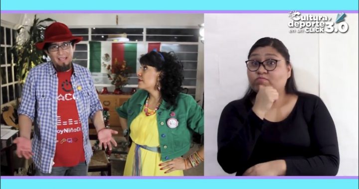 CONCLUYE TALLER DE LENGUA DE SEÑAS MEXICANA POR CULTURA Y DEPORTE EN UN CLICK 3.0