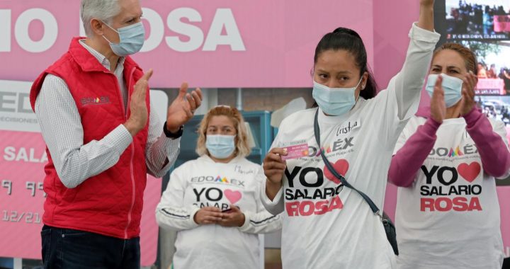 LLEGA SALARIO ROSA A MÁS DE 400 MIL AMAS DE CASA Y EL OBJETIVO ES QUE ESTE PROGRAMA SIGA CRECIENDO: ALFREDO DEL MAZO
