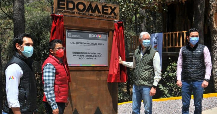 INAUGURA ALFREDO DEL MAZO PARQUE ECOLÓGICO DE JOCOTITLÁN