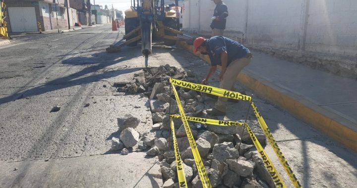 Tlalnepantla rehabilita línea de conducción de agua potable