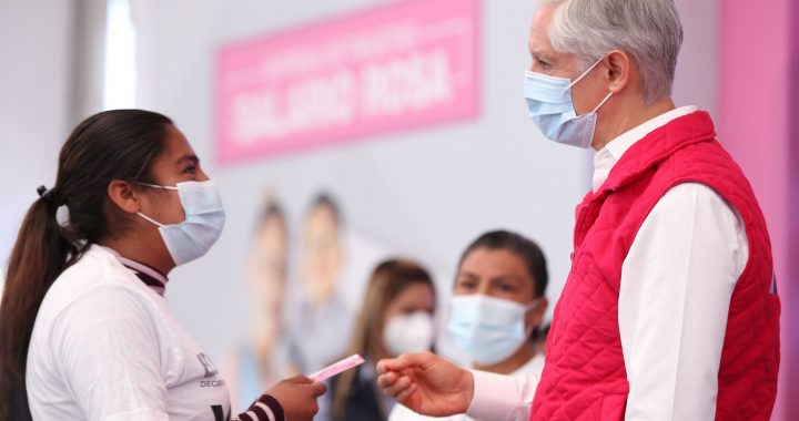AMAS DE CASA SACAN ADELANTE A SUS FAMILIAS CON EL APOYO DE EL SALARIO ROSA: ALFREDO DEL MAZO