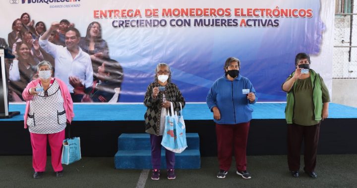 INICIA HUIXQUILUCAN LA ENTREGA DE 3 MIL 500 MONEDEROS ELECTRÓNICOS A MUJERES