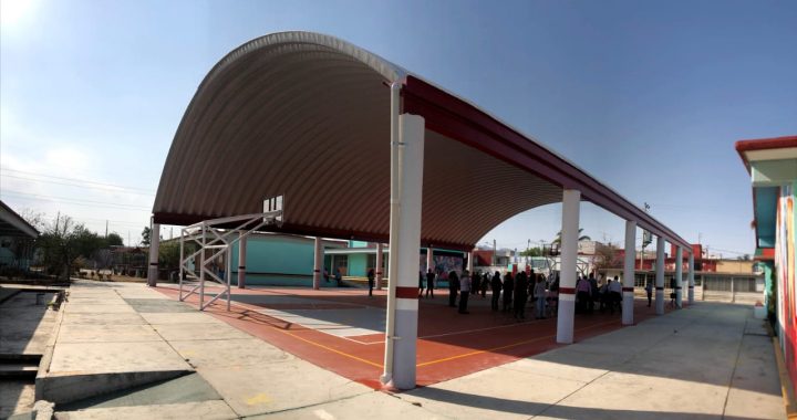 ENTREGAN OBRAS DE INFRAESTRUCTURA EDUCATIVA
