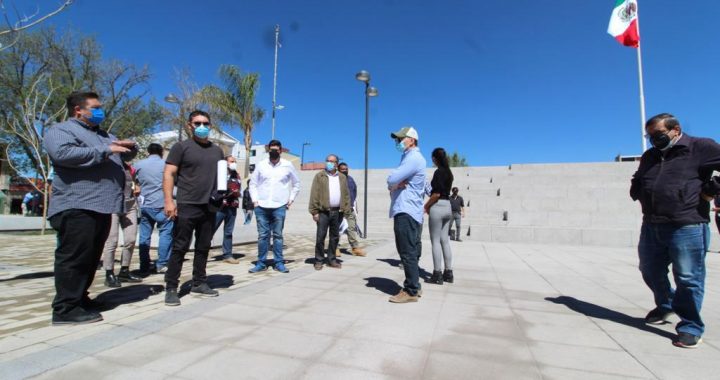 GOBIERNO MUNICIPAL Y FEDERAL TRABAJAN UNIDOS PARA ENTREGAR ESPACIOS PÚBLICOS DIGNOS A LOS CIUDADANOS