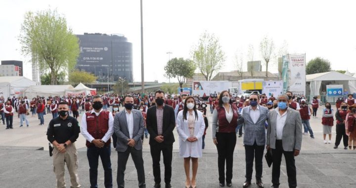 RECIBE PATRICIA DURÁN DONACIÓN DE 100 MIL PRUEBAS RÁPIDAS COVID-19