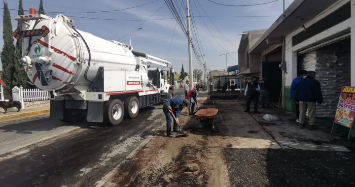 APOYA CAEM A MEXIQUENSES AFECTADOS POR FRACTURA EN DUCTO DE CONAGUA