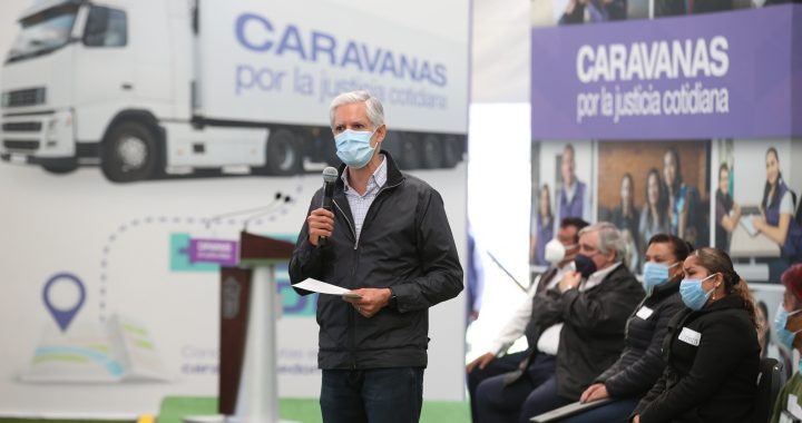 REGRESAN A MODALIDAD PRESENCIAL CARAVANAS POR LA JUSTICIA COTIDIANA QUE LLEVAN TRÁMITES OFICIALES A LOS 125 MUNICIPIOS DEL EDOMÉX