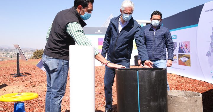 SUPERVISAN CONSTRUCCIÓN DE NUEVA RED DE AGUA POTABLE PARA MÁS DE 34 MIL HABITANTES DE SAN PABLO AUTOPAN, EN TOLUCA
