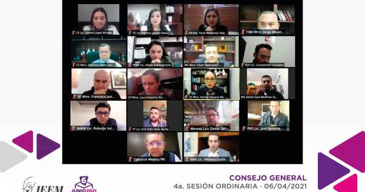 CONSEJO GENERAL DEL IEEM APRUEBA PROGRAMA DE PROMOCIÓN Y DIFUSIÓN SOBRE LA PARIDAD DE GÉNERO