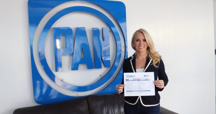 SE REGISTRA ROMINA CONTRERAS COMO CANDIDATA DEL PAN A LA PRESIDENCIA MUNICIPAL DE HUIXQUILUCAN