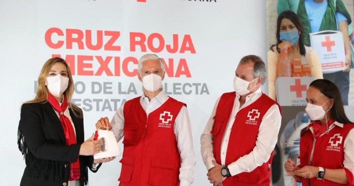 INICIAN LA COLECTA 2021 DE LA CRUZ ROJA EN EL EDOMÉX