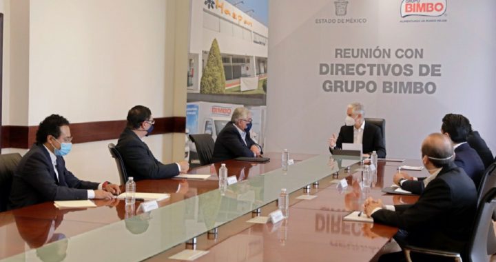 REFRENDA GRUPO BIMBO CONFIANZA EN EL ESTADO DE MÉXICO CON PROYECTO DE INVERSIÓN DE 52 MILLONES DE DÓLARES