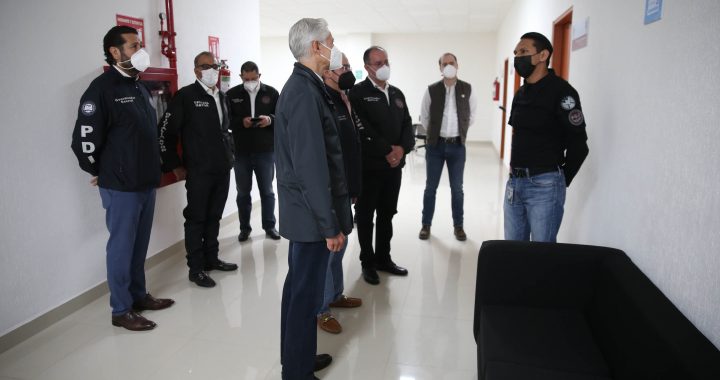 REALIZAN RECORRIDO EN LA UNIDAD ESPECIALIZADA DE COMBATE AL SECUESTRO EN EDOMÉX