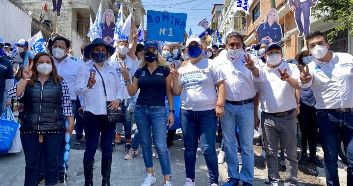 EL PAN DEFENDERÁ A HUIXQUILUCAN EN LAS URNAS ESTE 06 DE JUNIO: ROMINA CONTRERAS