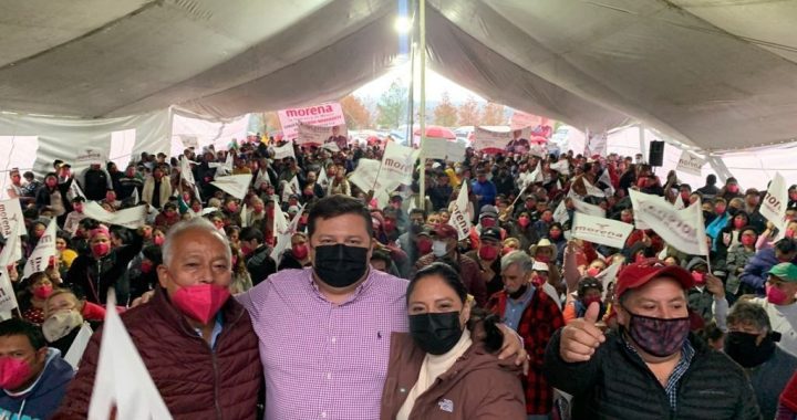 SE UNEN COMERCIANTES Y TRANSPORTISTAS AL PROYECTO DEL CANDIDATO DE MORENA A LA ALCALDIA DE NICOLAS ROMERO. ARMANDO NAVARRETE.