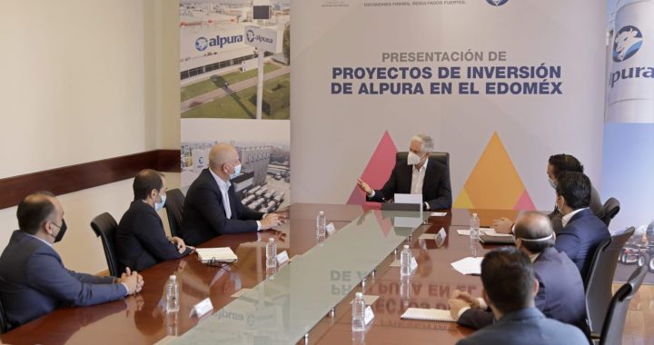 SUBRAYA ALFREDO DEL MAZO INVERSIÓN SUPERIOR A MIL 500 MDP DE ALPURA EN TERRITORIO MEXIQUENSE