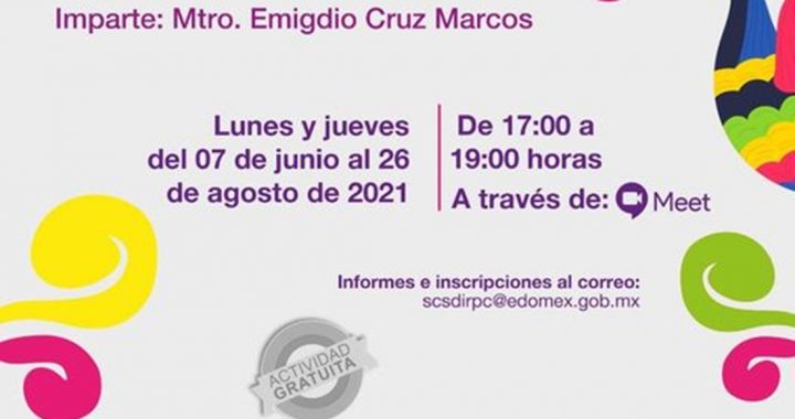 INVITAN A APRENDER EL IDIOMA OTOMÍ EN TALLER VIRTUAL