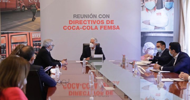 DESTACA EDOMÉX RESPONSABILIDAD SOCIAL CORPORATIVA Y PROYECTOS DE EXPANSIÓN DE COCA-COLA FEMSA