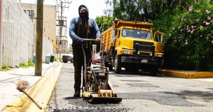 GOBIERNO DE COACALCO MANTIENE VIGENTE PROGRAMA DE BACHEO