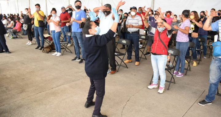 ANTE TERCERA OLA DE CONTAGIOS DE COVID-19, COACALCO AVANZA EN LA VACUNACIÓN DE SU POBLACIÓN