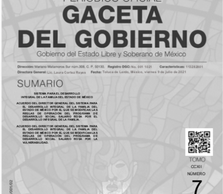 RENUEVA EDOMÉX LA GACETA DEL GOBIERNO PARA AGILIZAR CONSULTAS