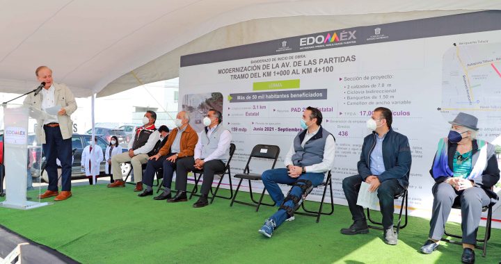 MODERNIZA GEM VÍAS DE COMUNICACIÓN EN BENEFICIO DE LOS MEXIQUENSES