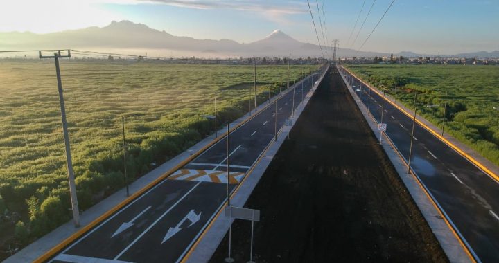 INAUGURA GEM VIALIDAD QUE MEJORA INTERCONEXIÓN EN CHALCO Y VALLE DE CHALCO