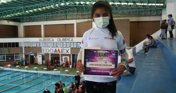 CUMPLE OBJETIVO CURSO DE VERANO DE LA ALBERCA OLÍMPICA