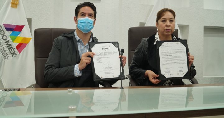FIRMA EDOMÉX CONVENIO INTERESTATAL PARA LA PREVENCIÓN DE INCENDIOS FORESTALES