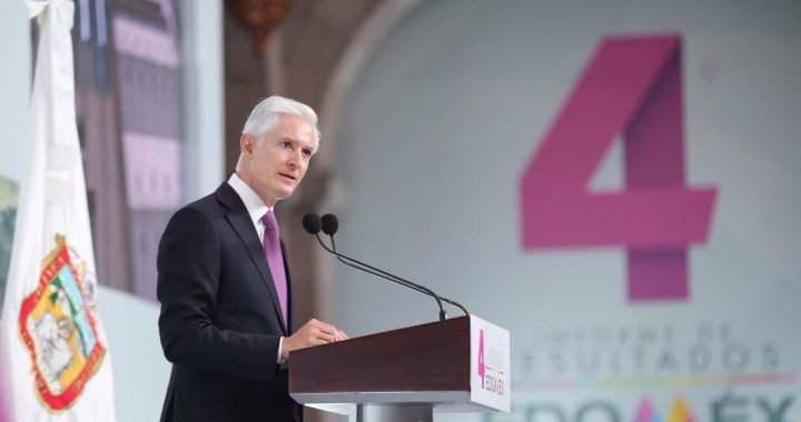 TRABAJA GOBIERNO DEL ESTADO DE MÉXICO CON UNIDAD Y DECISIÓN PARA CONSTRUIR UNA ENTIDAD MÁS JUSTA Y SUPERAR LOS RETOS ACTUALES: ALFREDO DEL MAZO