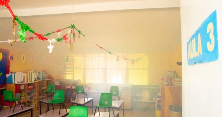 MANTIENE GOBIERNO DE COACALCO SANITIZACIÓN GRATUITA DE ESCUELAS DEL MUNICIPIO