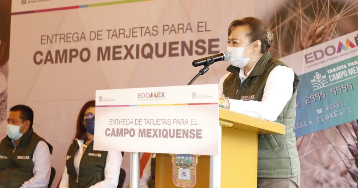 ENTREGA GEM APOYOS AGROPECUARIOS A PEQUEÑOS PRODUCTORES DE TENANGO DEL VALLE