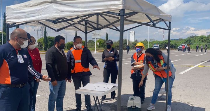 EL GOBIERNO DE COACALCO PARTICIPÓ ACTIVAMENTE Y CON ÉXITO ENEL SIMULACRO NACIONAL