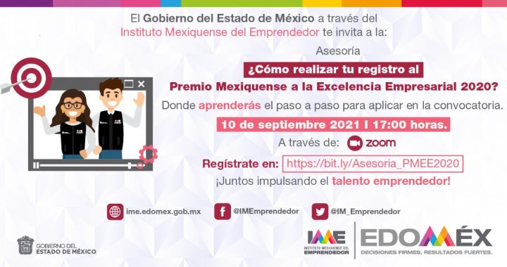 MANTIENE GEM ABIERTA LA CONVOCATORIA PARA PARTICIPAR POR EL PREMIO MEXIQUENSE A LA EXCELENCIA EMPRESARIAL 2020