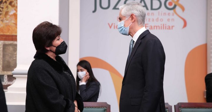 INAUGURA ALFREDO DEL MAZO JUZGADO EN LÍNEA ESPECIALIZADO EN VIOLENCIA FAMILIAR, HERRAMIENTA INNOVADORA QUE FORTALECE LA PROTECCIÓN DE LAS MUJERES