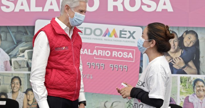 APOYA SALARIO ROSA LA LUCHA DIARIA Y EL ESFUERZO DE LAS AMAS DE CASA DE LA ENTIDAD